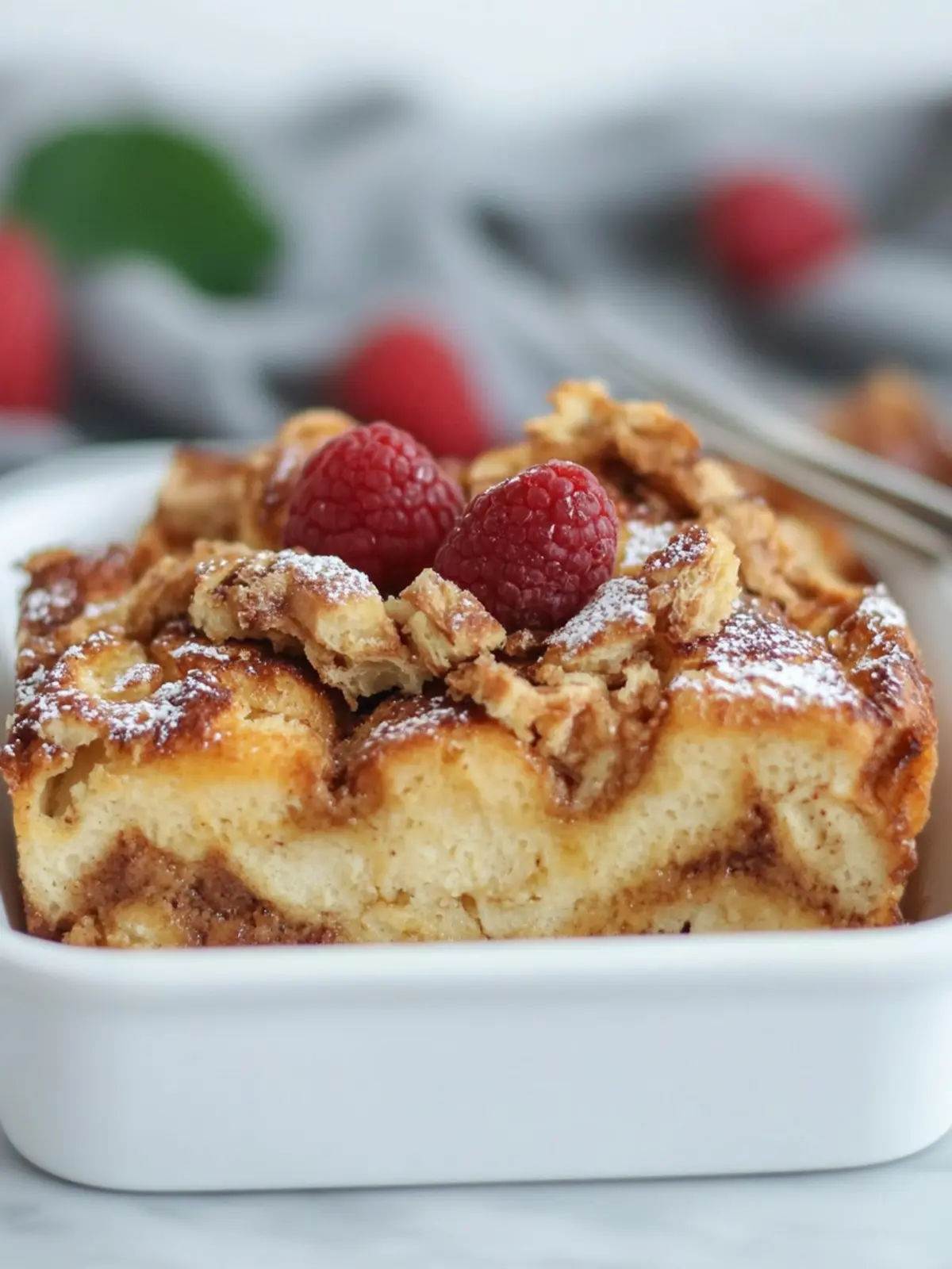 Overnight Brioche French Toast Casserole