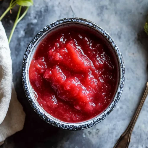 Rhubarb sauce recipe