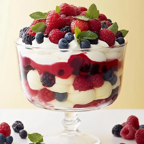 Summer Berry Trifle