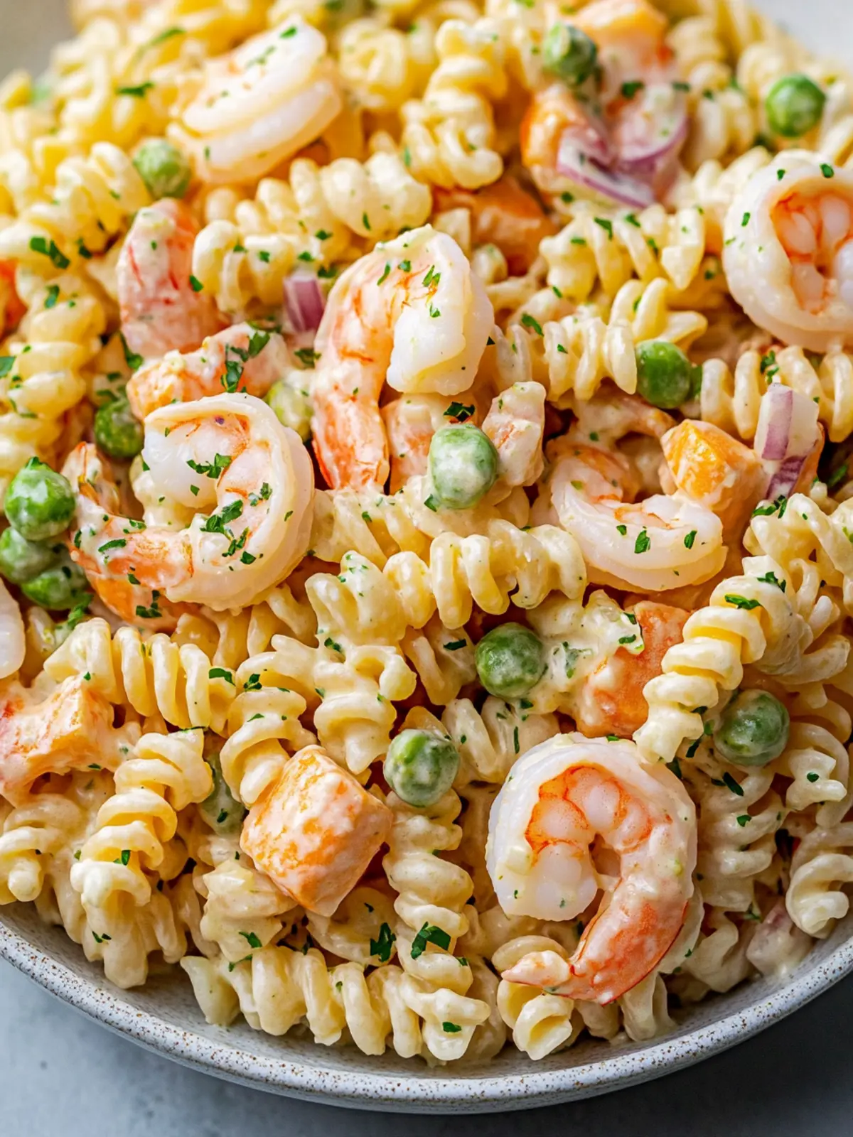Creamy Shrimp Pasta Salad