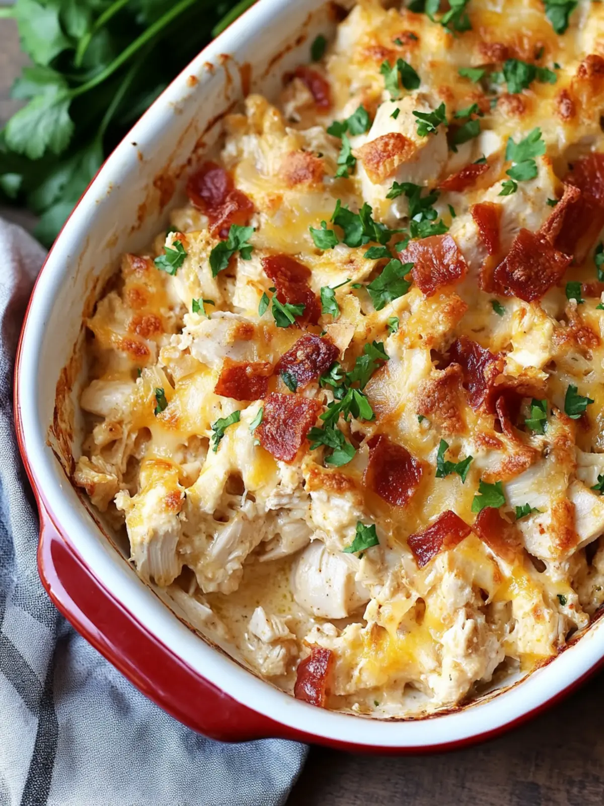 Low Carb Chicken Casserole