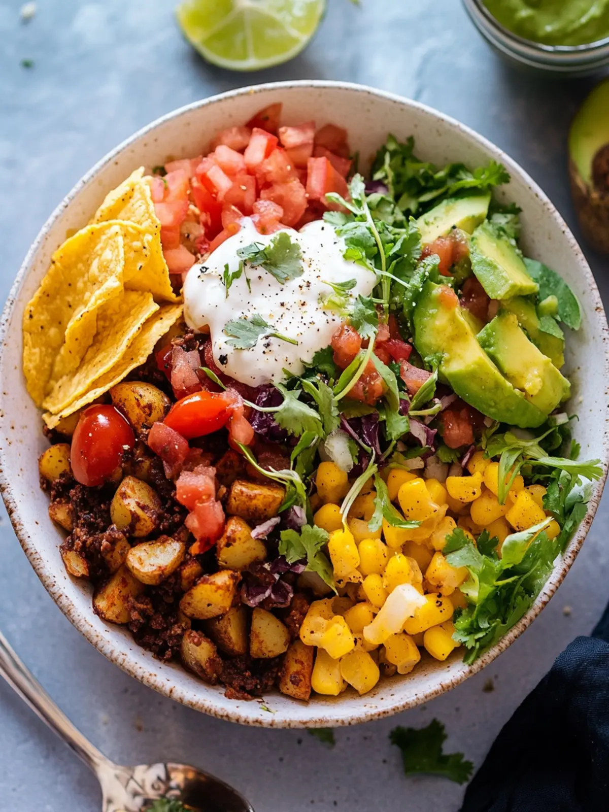 Potato Taco Bowl
