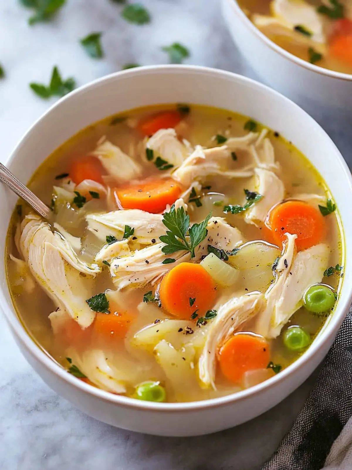 Best Ever Crockpot Chicken Soup