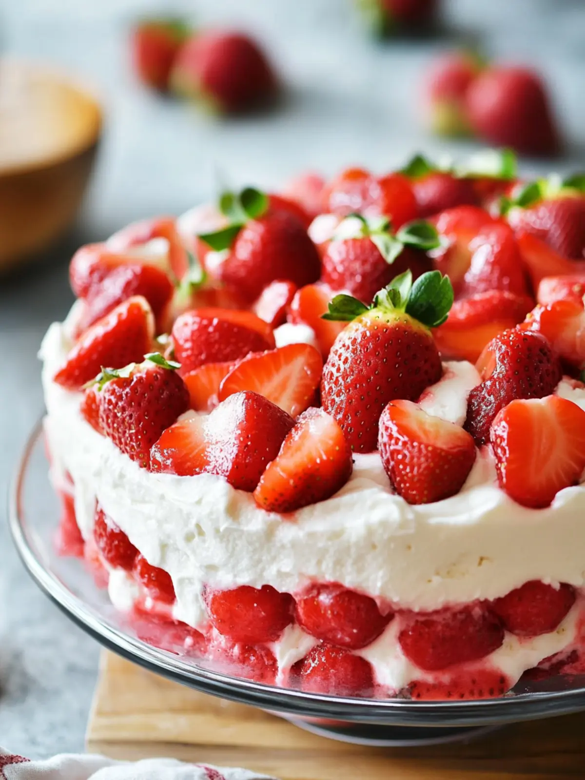 Strawberry Poke Cake