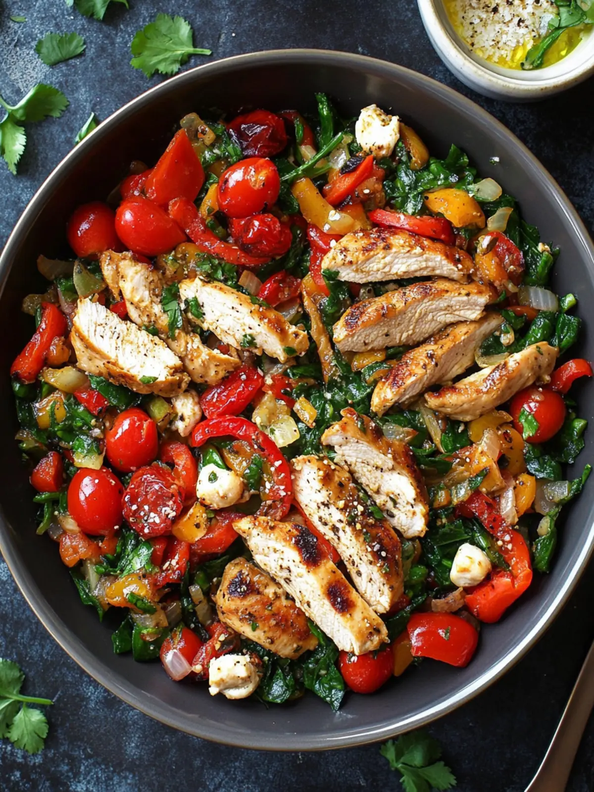 Mediterranean Chicken Stir Fry