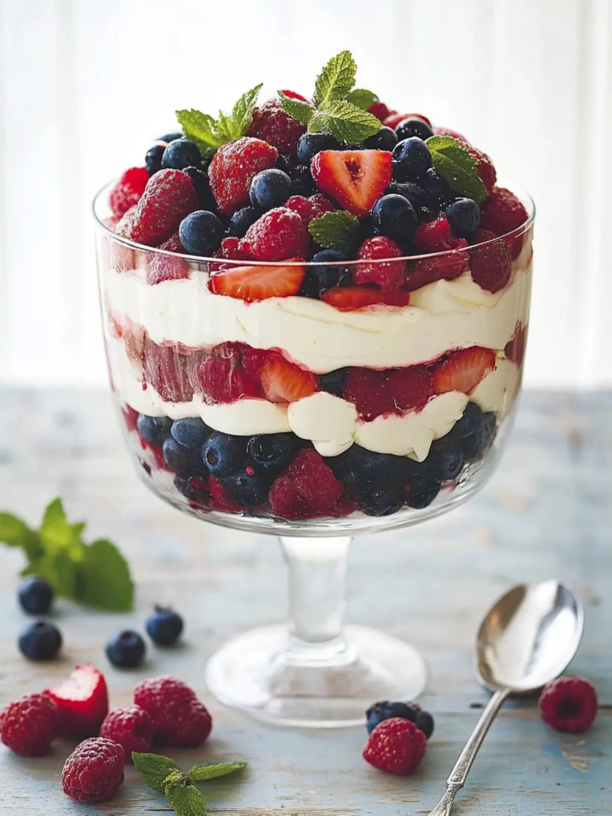 Summer Berry Trifle