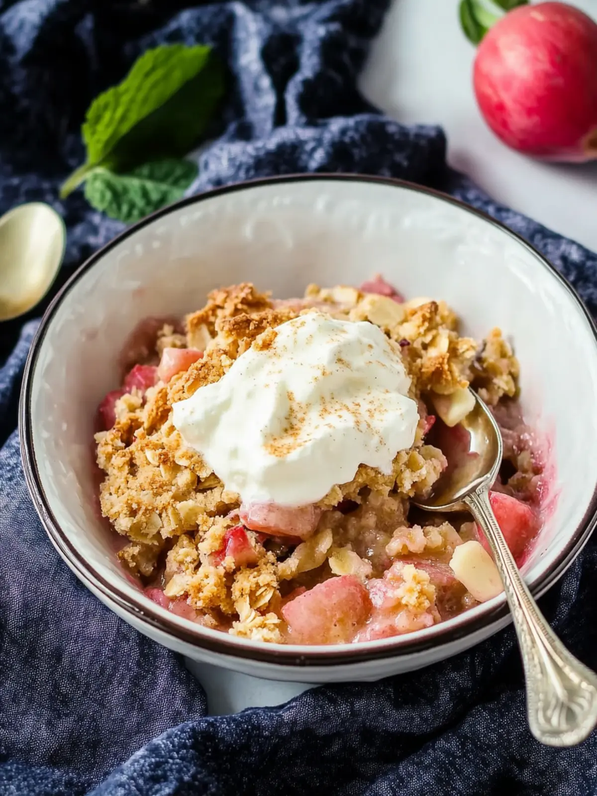 Rhubarb crisp recipe