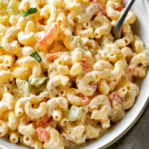 The Ultimate Creamy Macaroni Salad