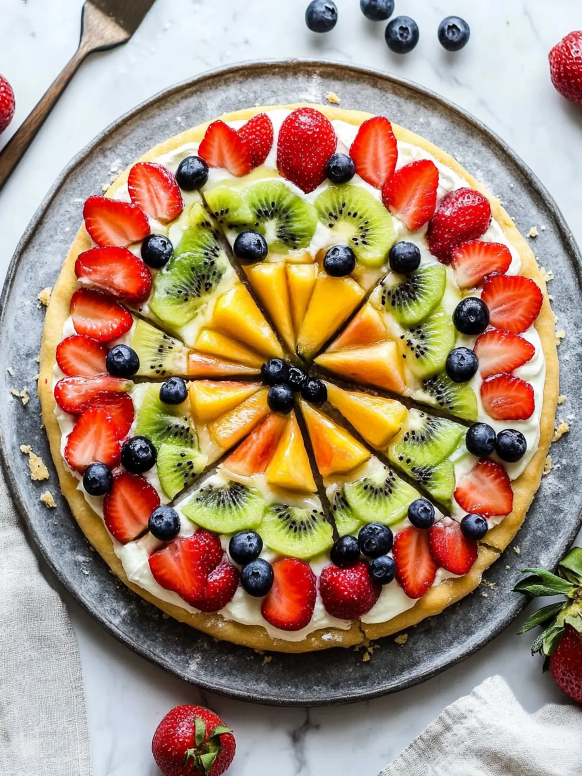 fruit pizza