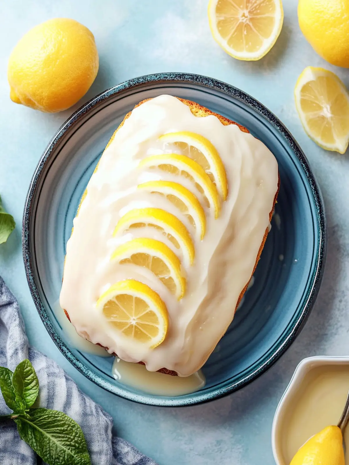 Lemon Loaf with Glaze