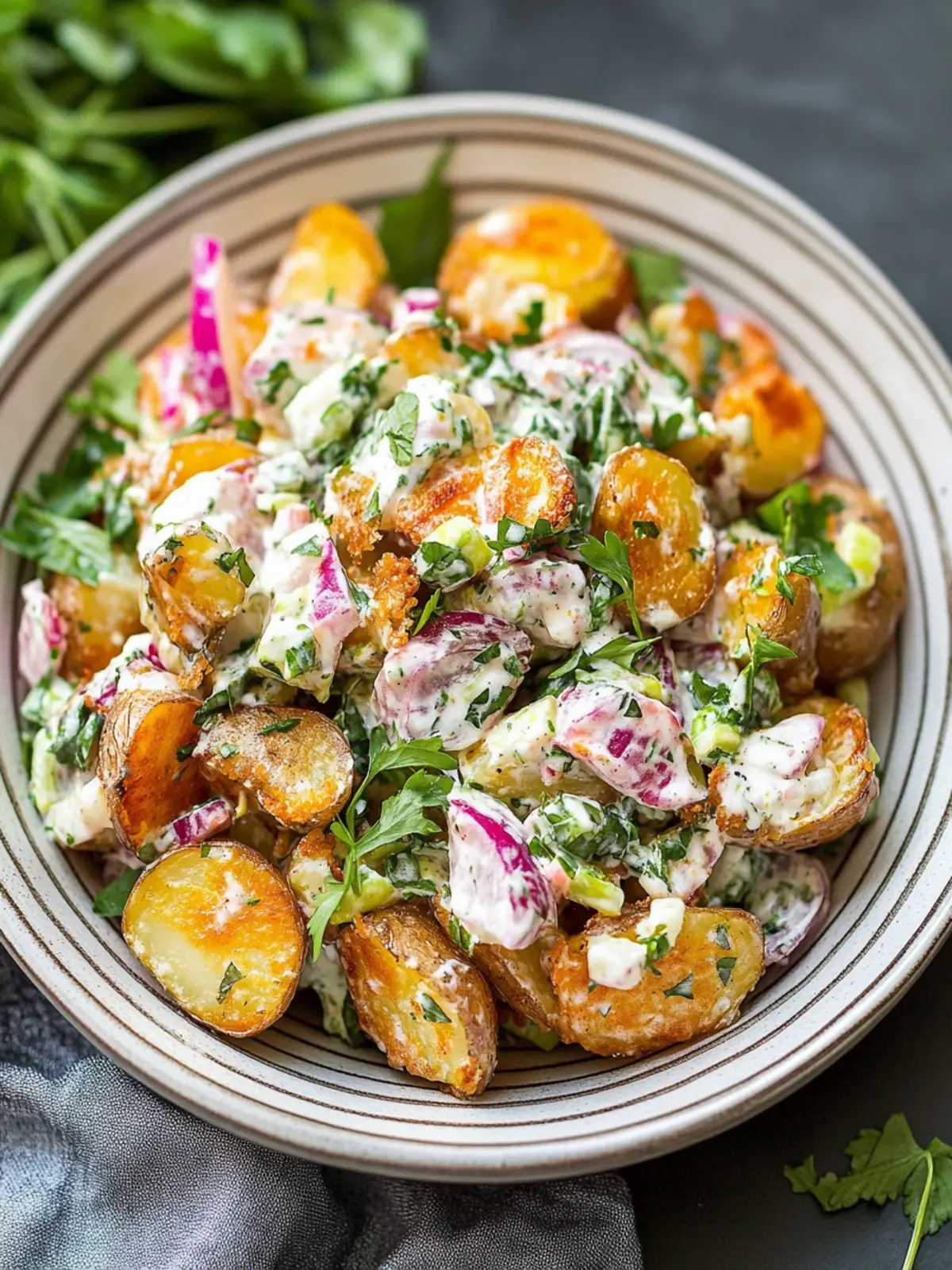 Ultimate Crispy Potato Salad Recipe