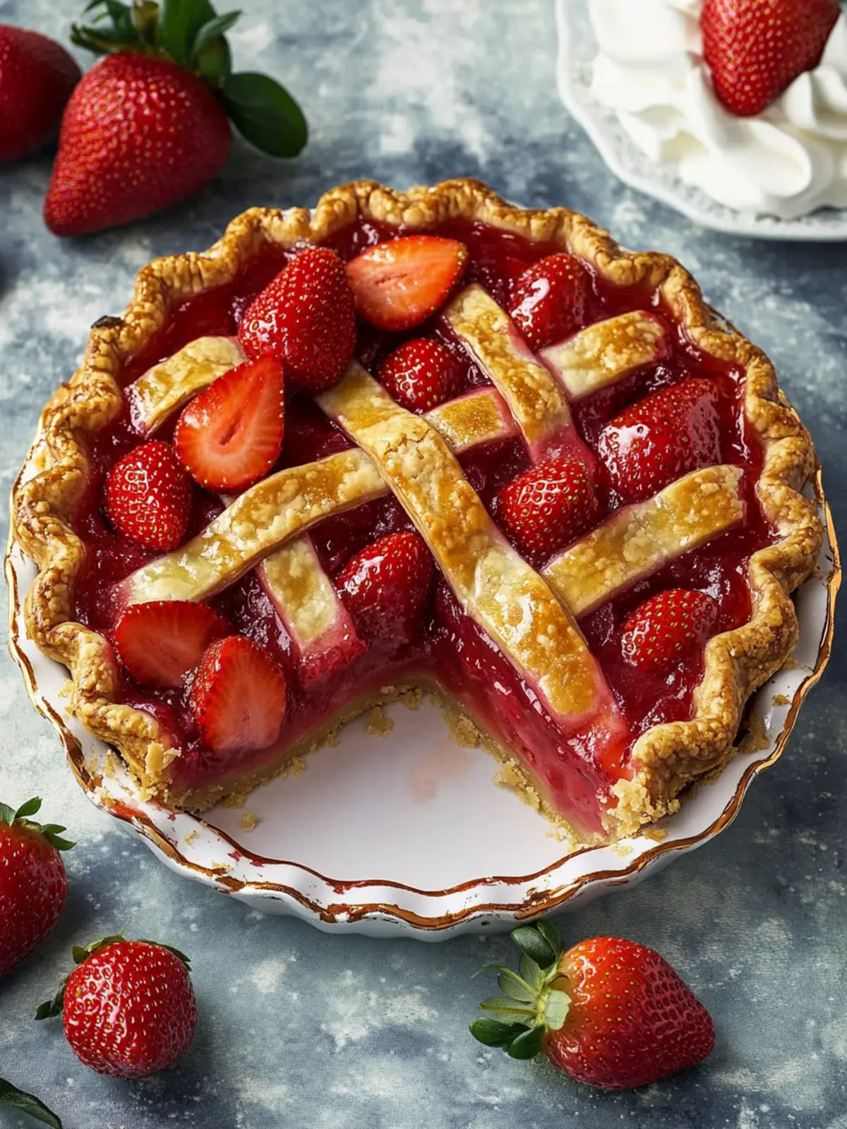 strawberry pie
