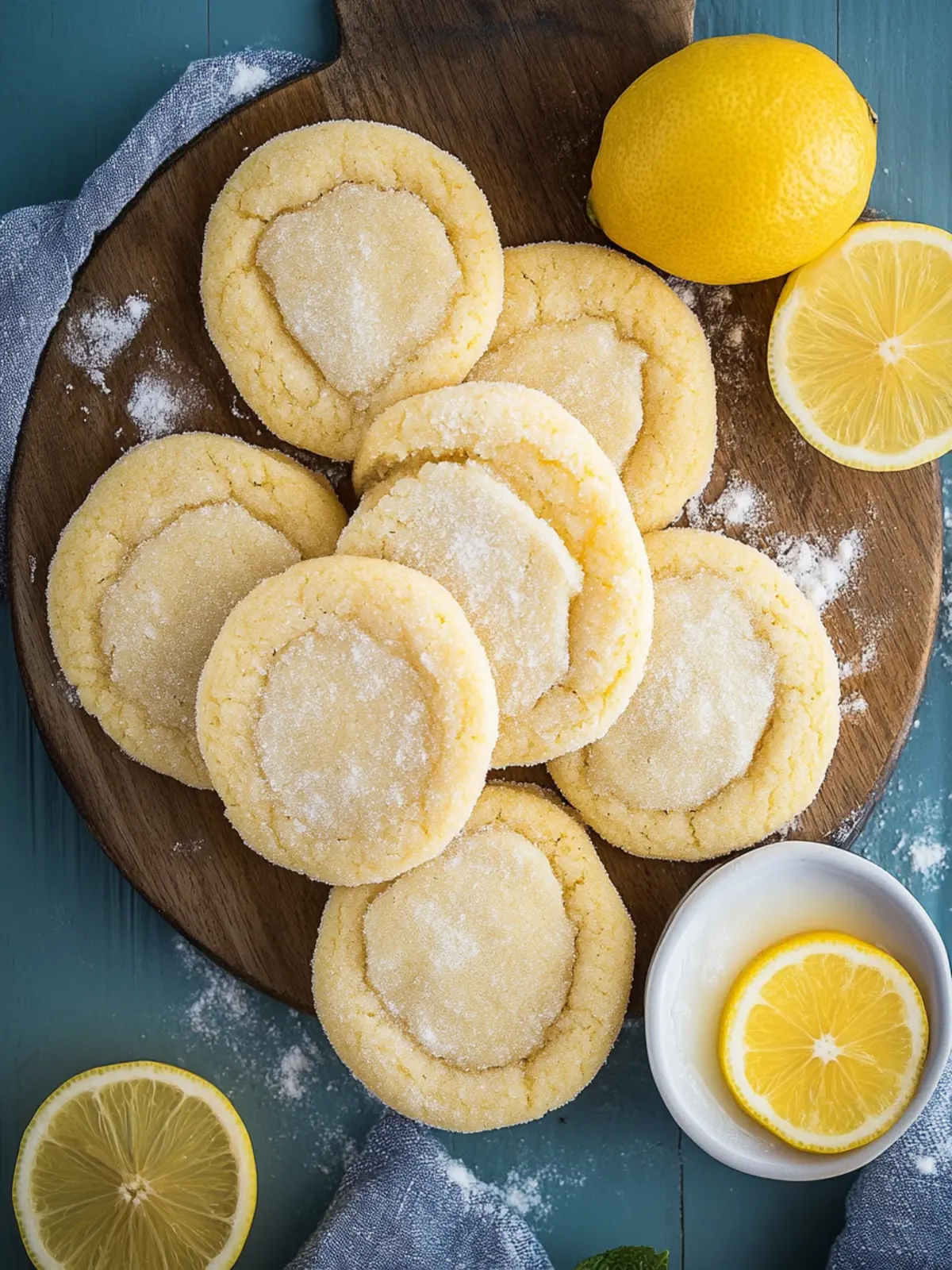 Lemon Sugar Cookies