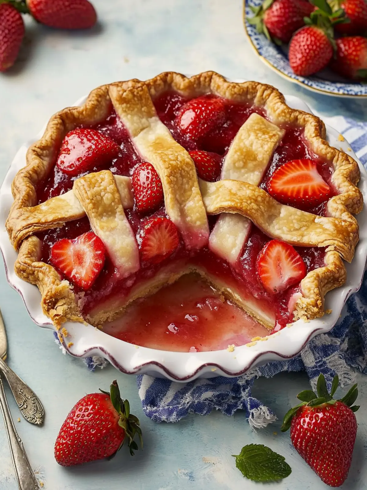 strawberry pie