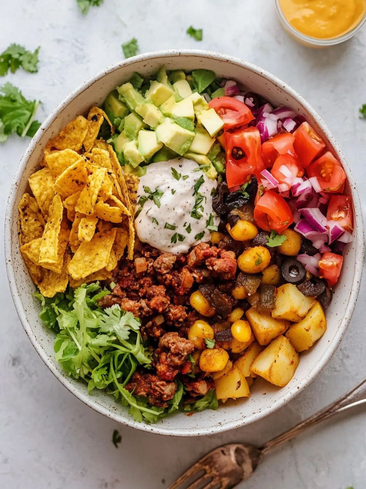 Potato Taco Bowl