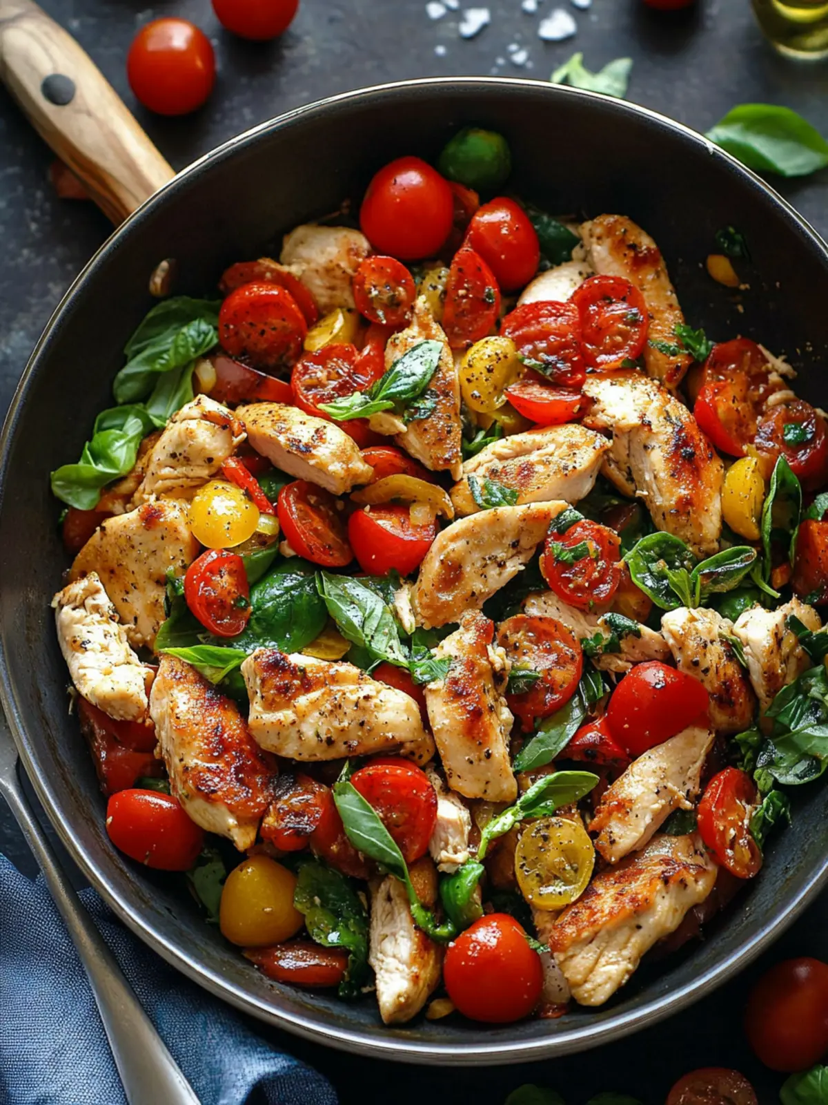 Mediterranean Chicken Stir Fry