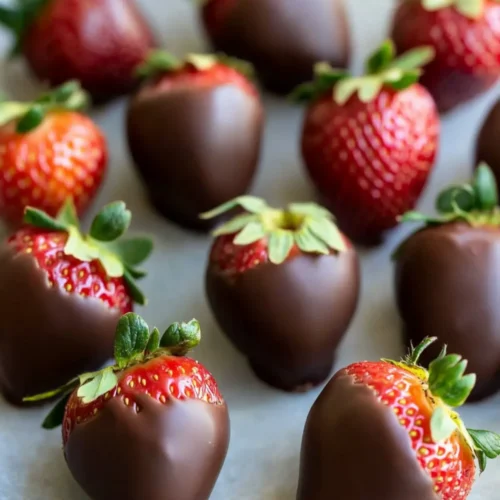 chocolate covered strawberries recipe