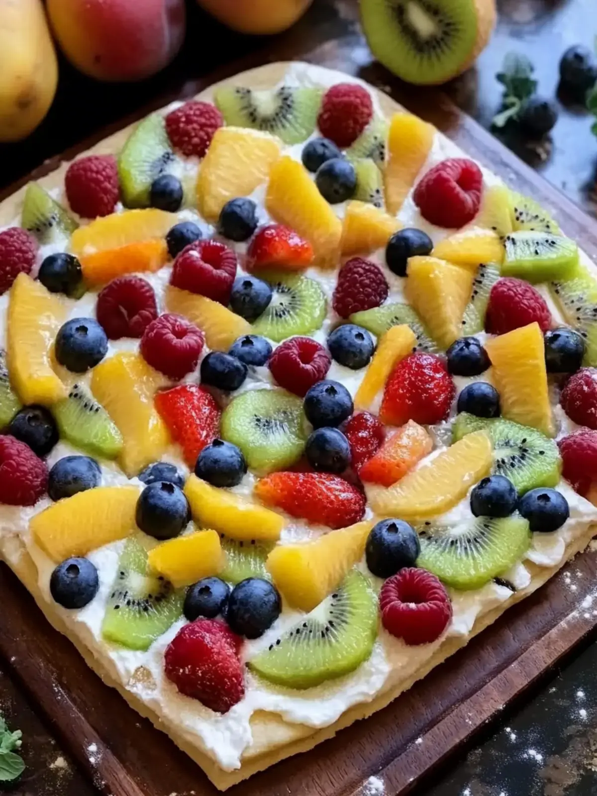 Special Ingredient Fruit Pizza