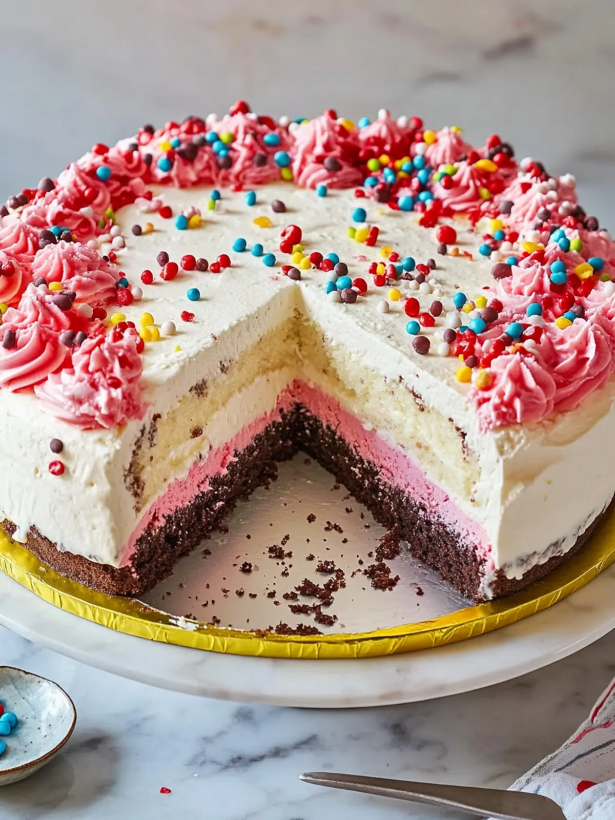 Copycat Dairy Queen Ice Cream Cake