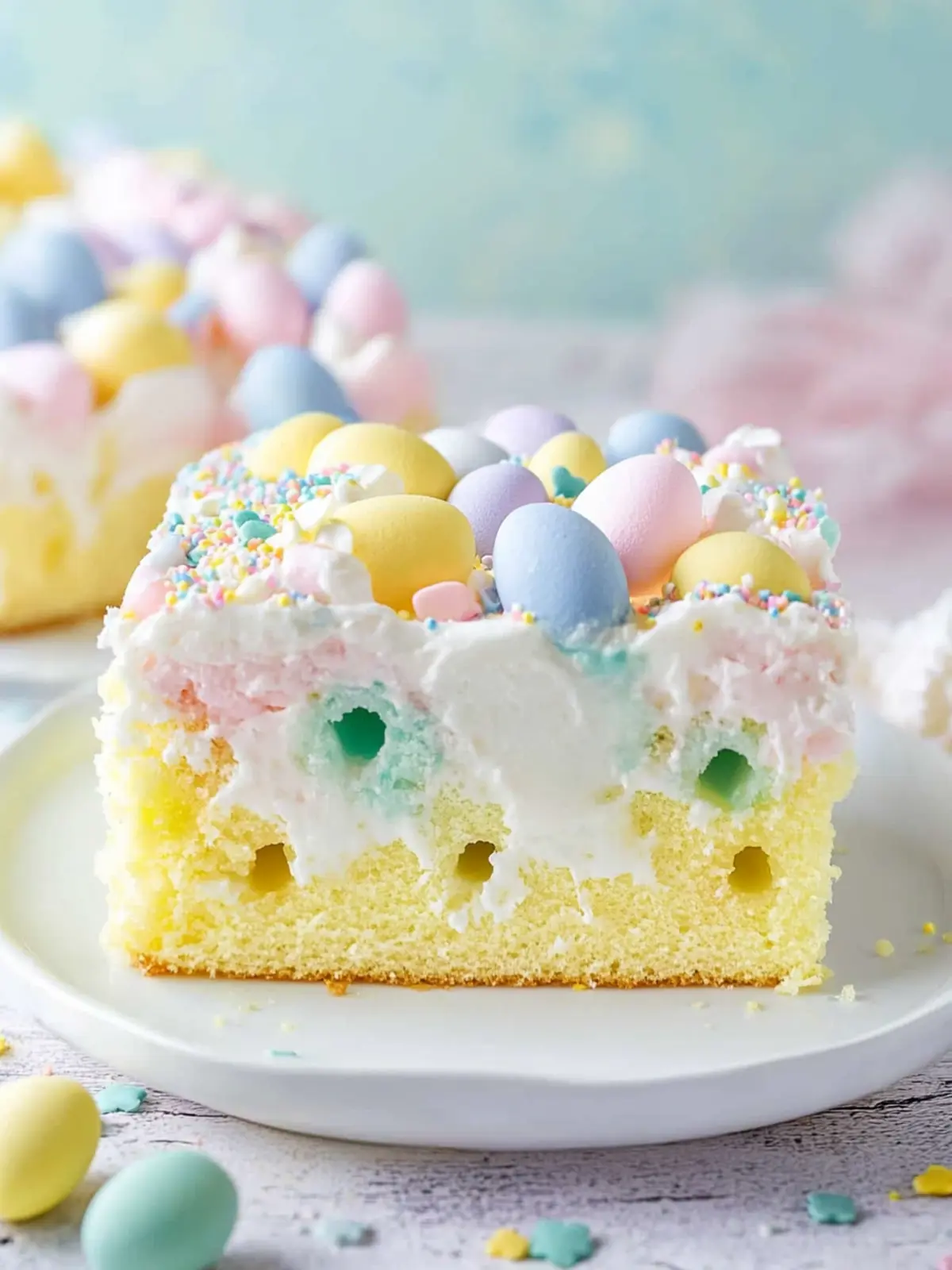 Easter Poke Cake