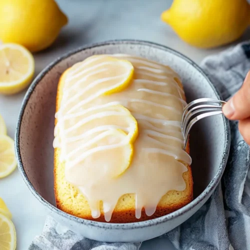 Lemon Loaf with Glaze