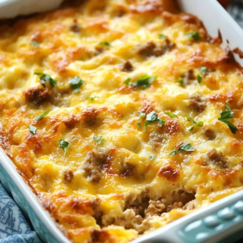 Breakfast casserole recipe