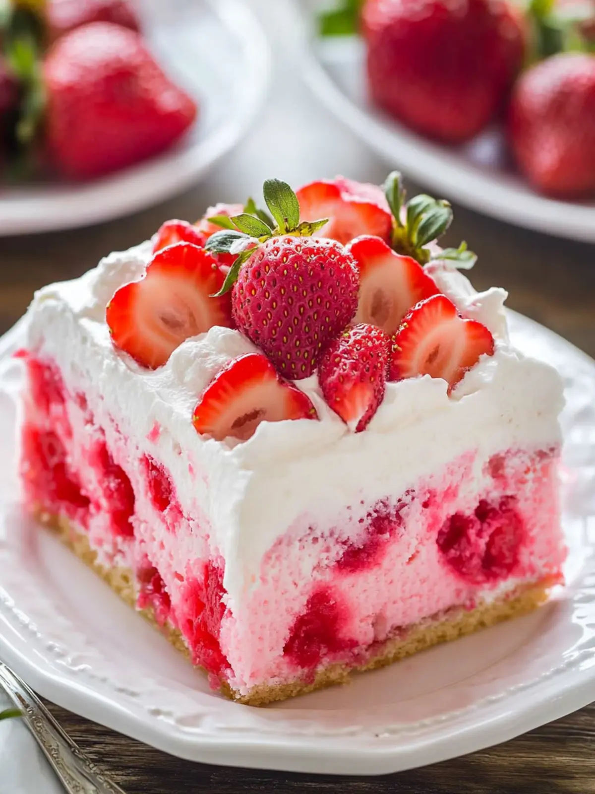 Strawberry Poke Cake