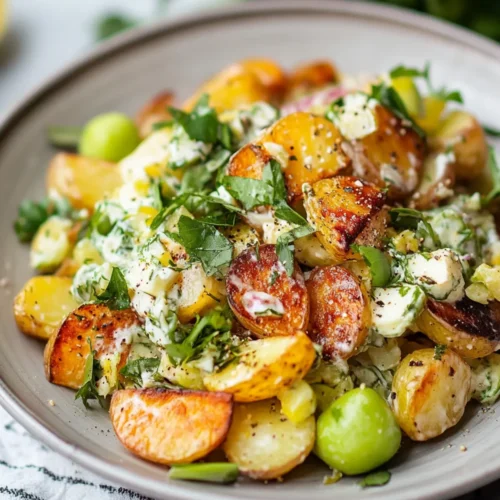 crispy potato salad