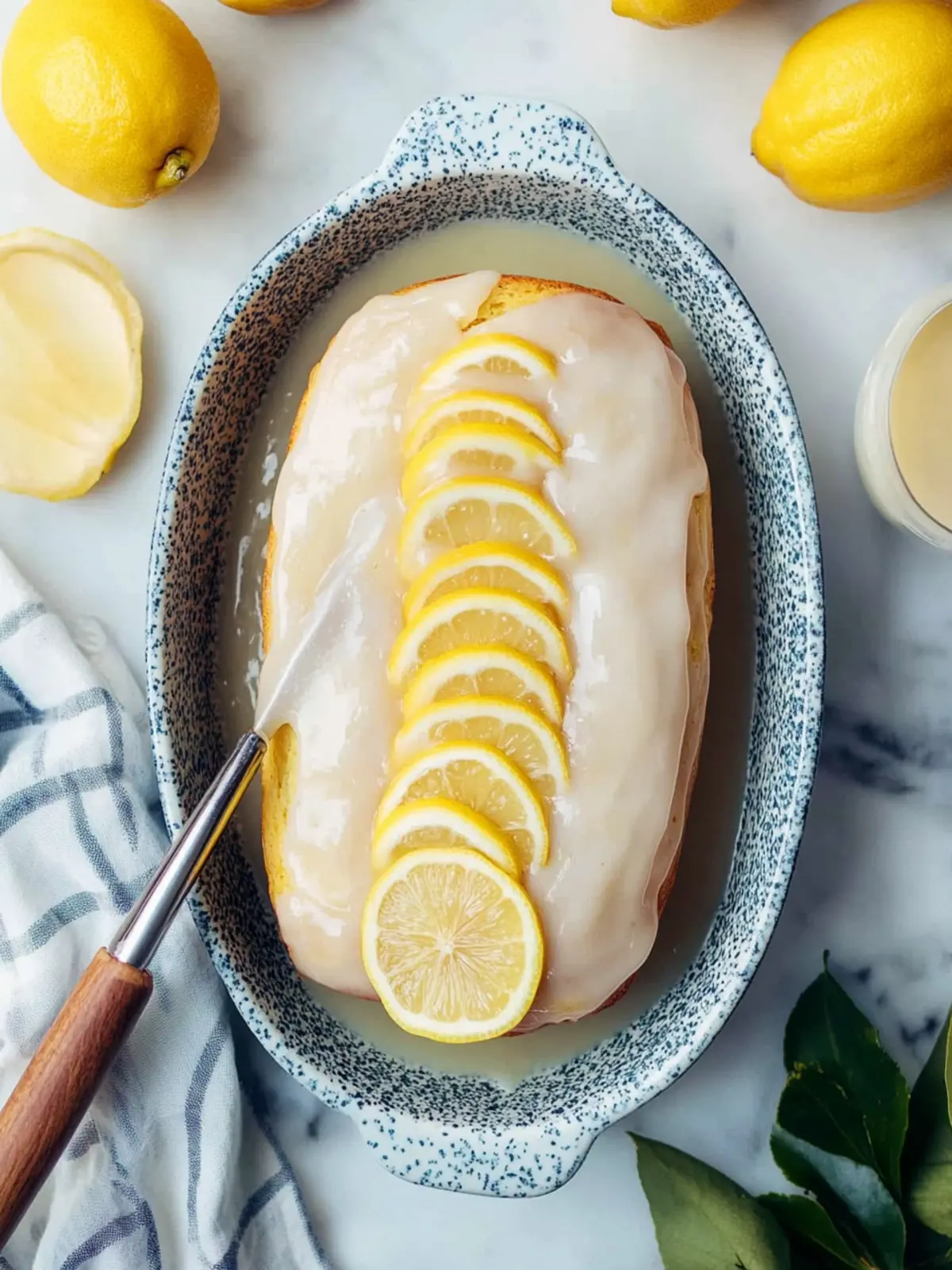Lemon Loaf with Glaze
