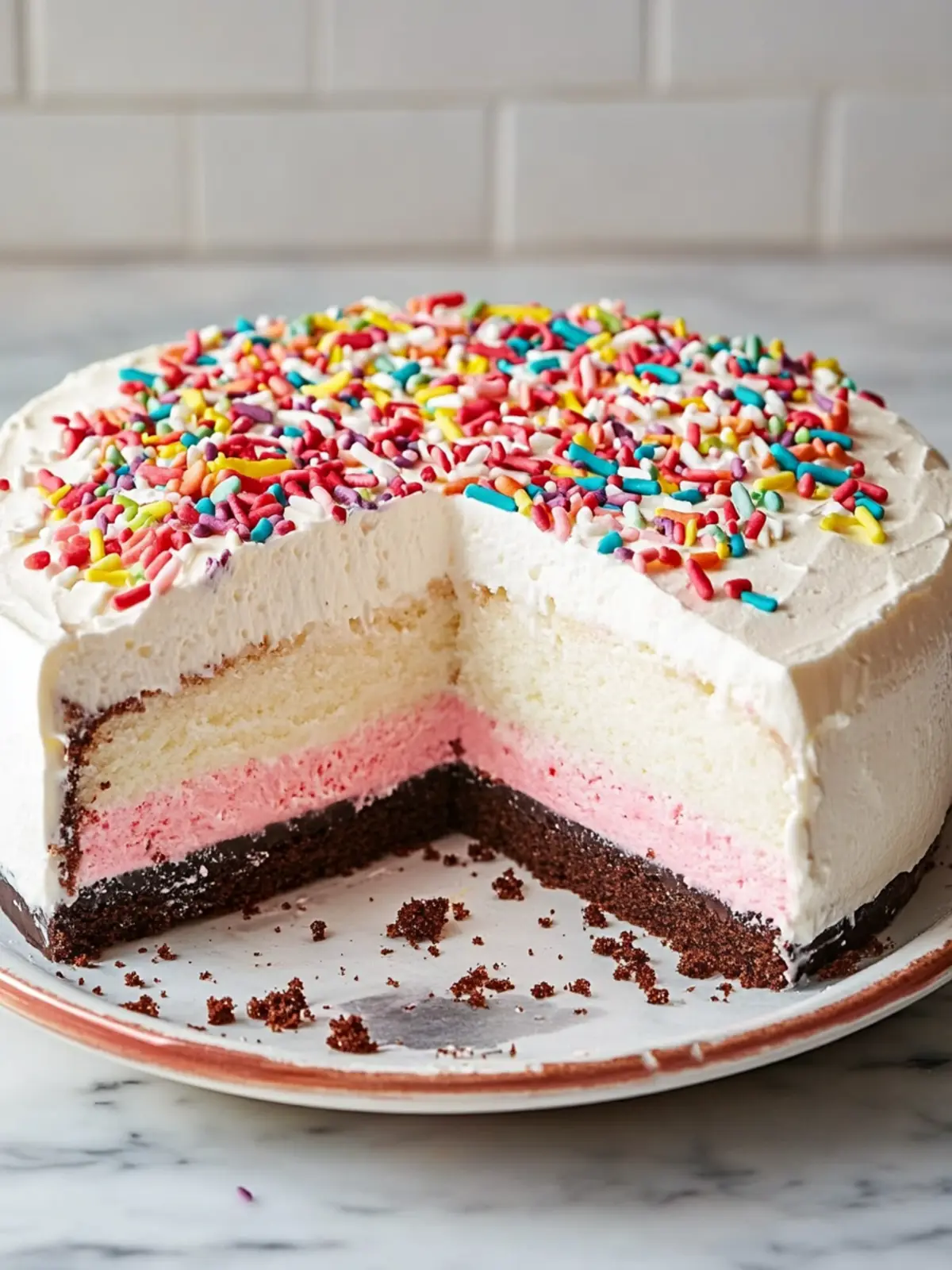 Copycat Dairy Queen Ice Cream Cake