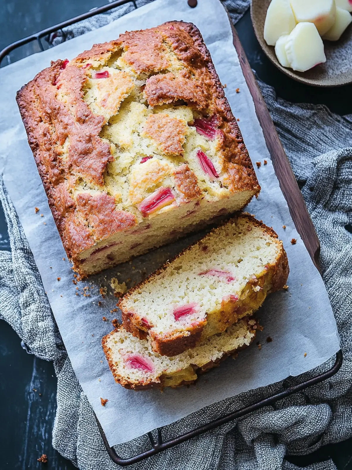 Rhubarb bread recipe