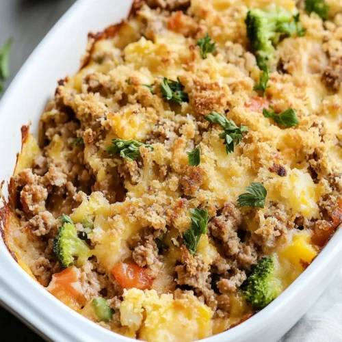 Ground Turkey Casserole