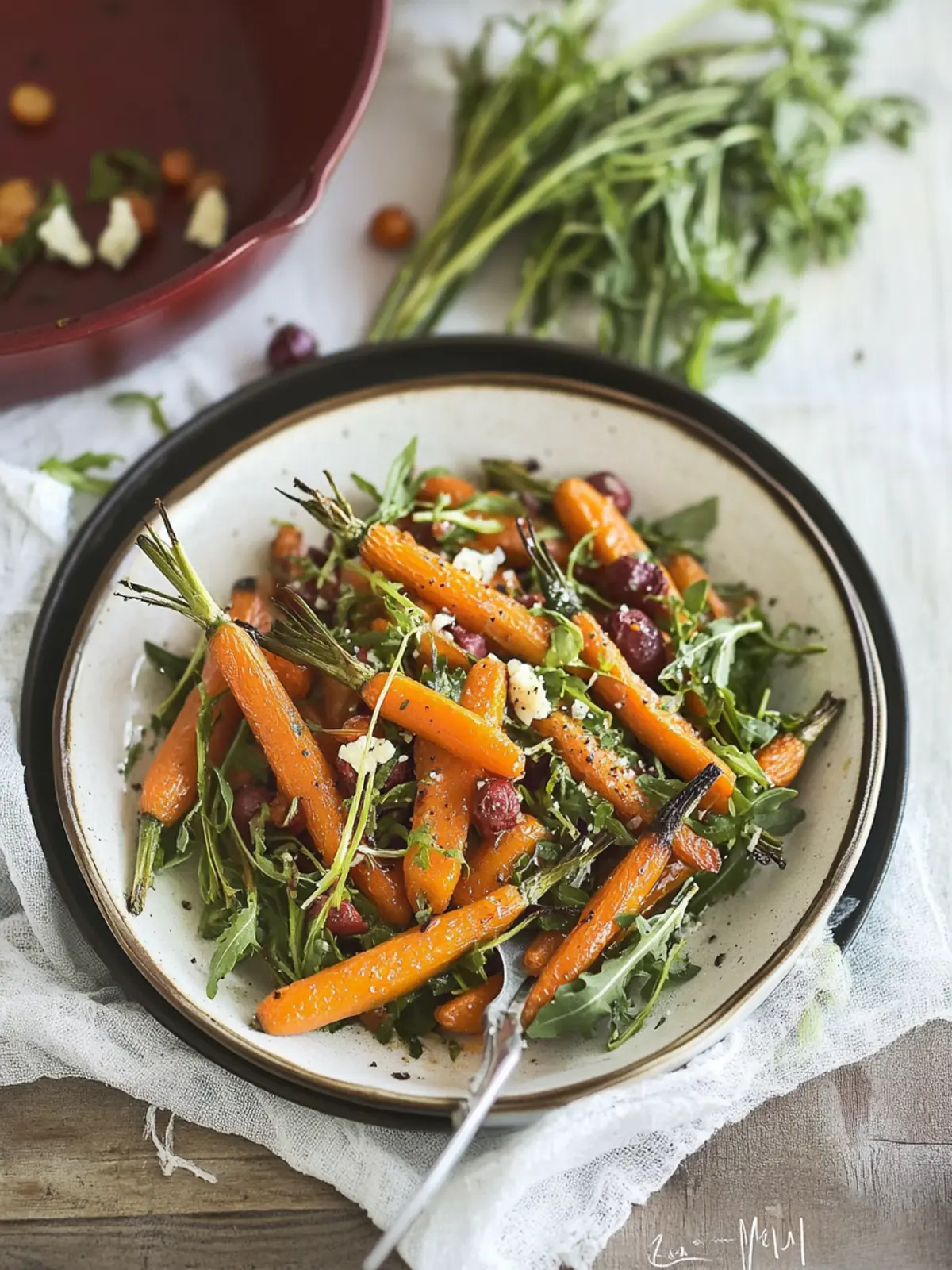 Roasted Carrot Salad