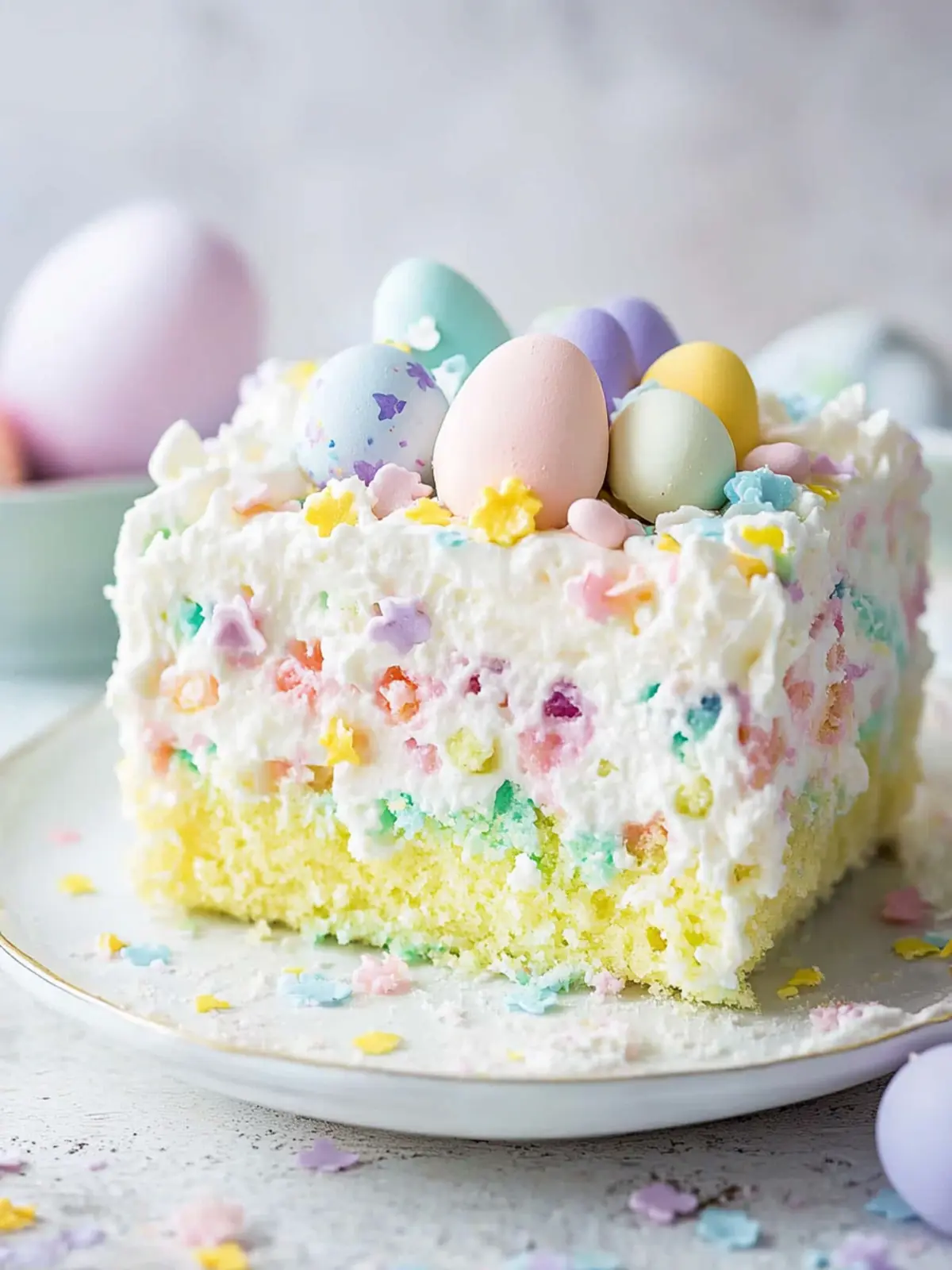 Easter Poke Cake