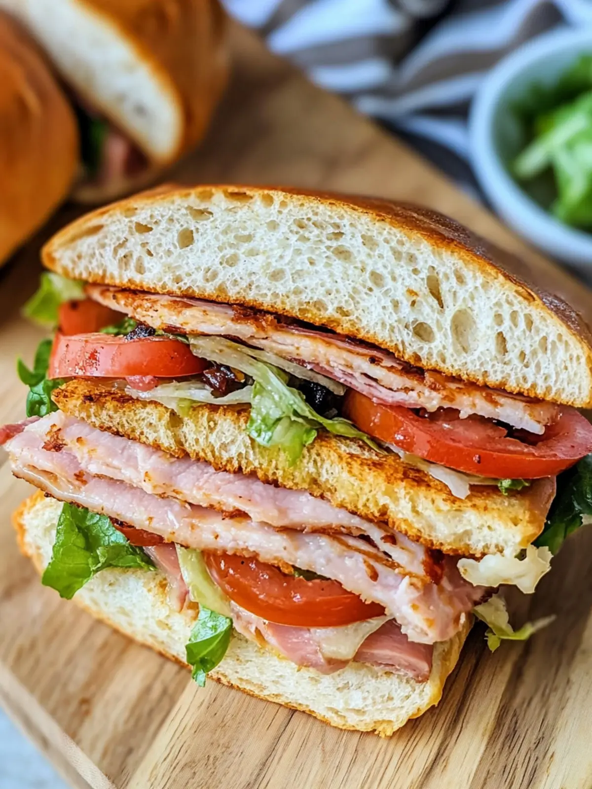 Viral Grinder Sandwich (Italian TikTok Sandwich)