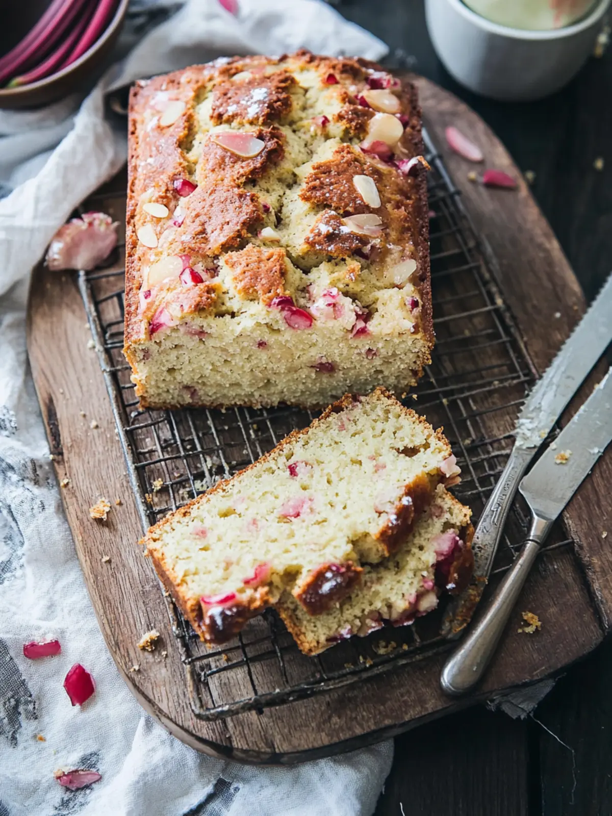 Rhubarb bread recipe