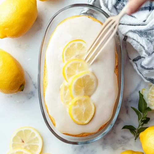 Lemon Loaf with Glaze