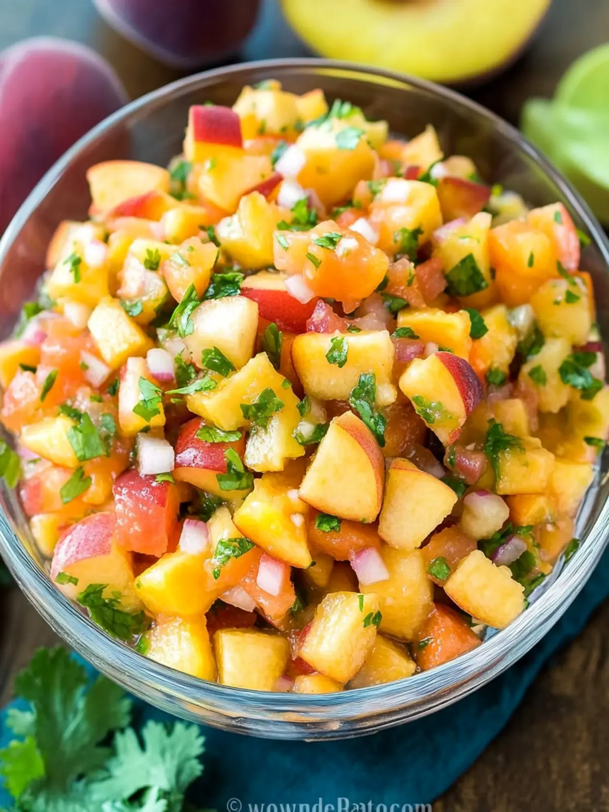Peach salsa recipe