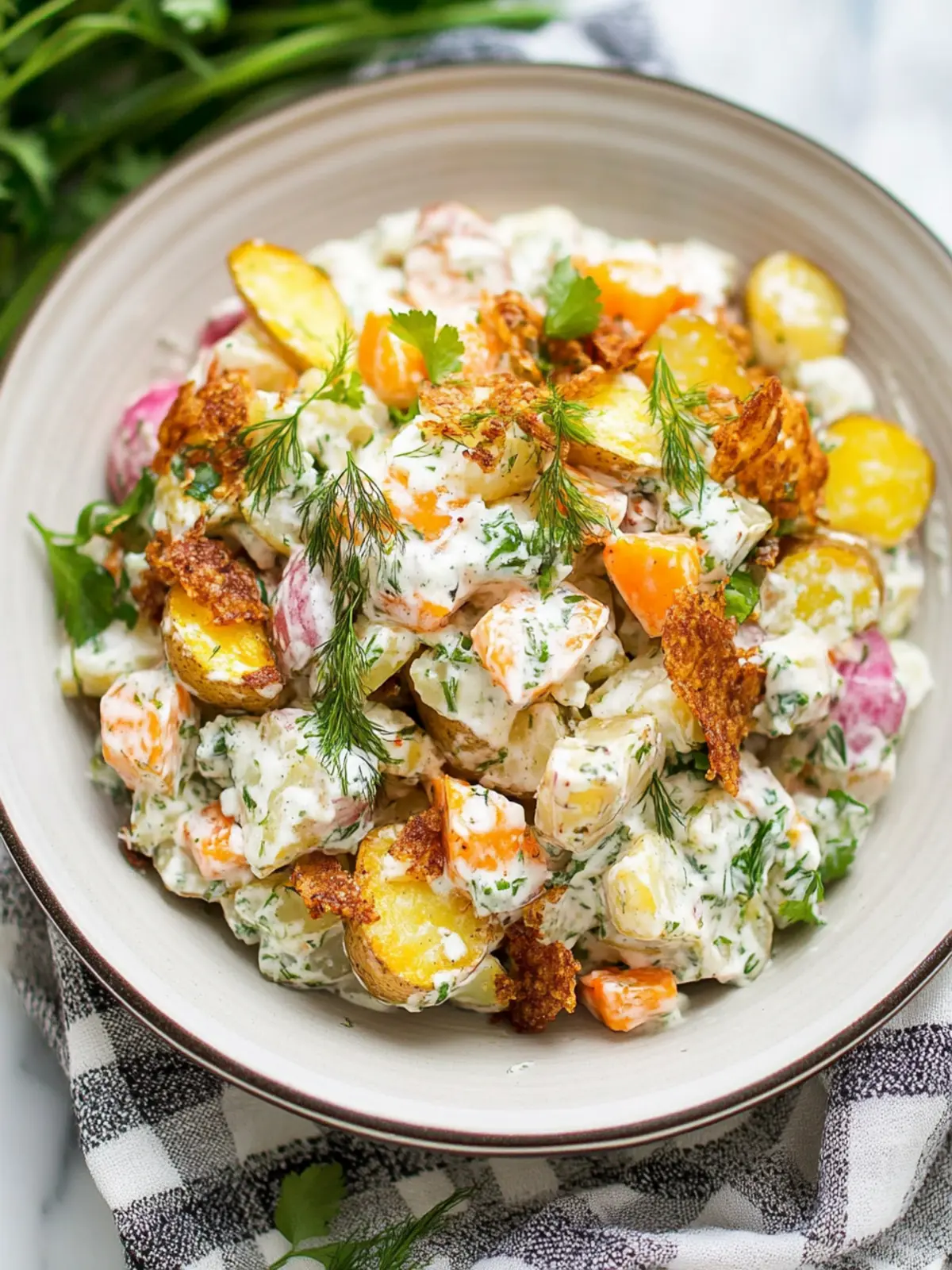 Ultimate Crispy Potato Salad Recipe