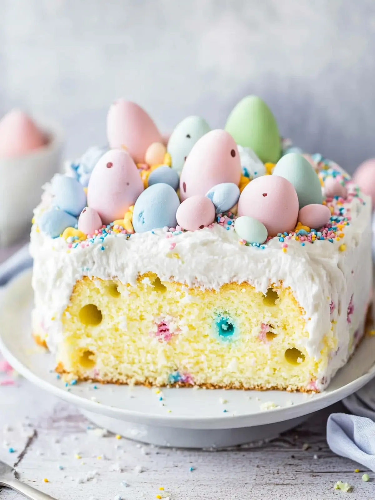 Easter Poke Cake