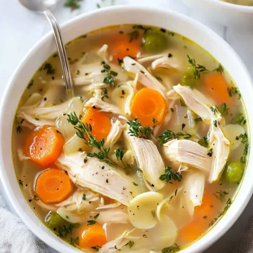 Best Ever Crockpot Chicken Soup