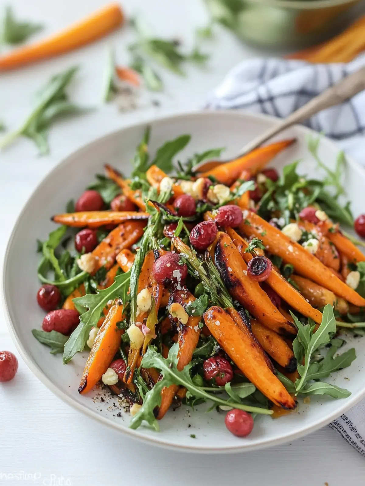 Roasted Carrot Salad
