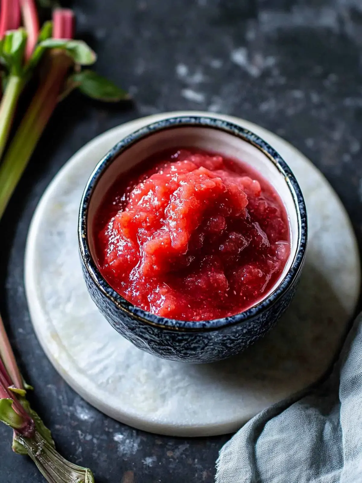 Rhubarb sauce recipe