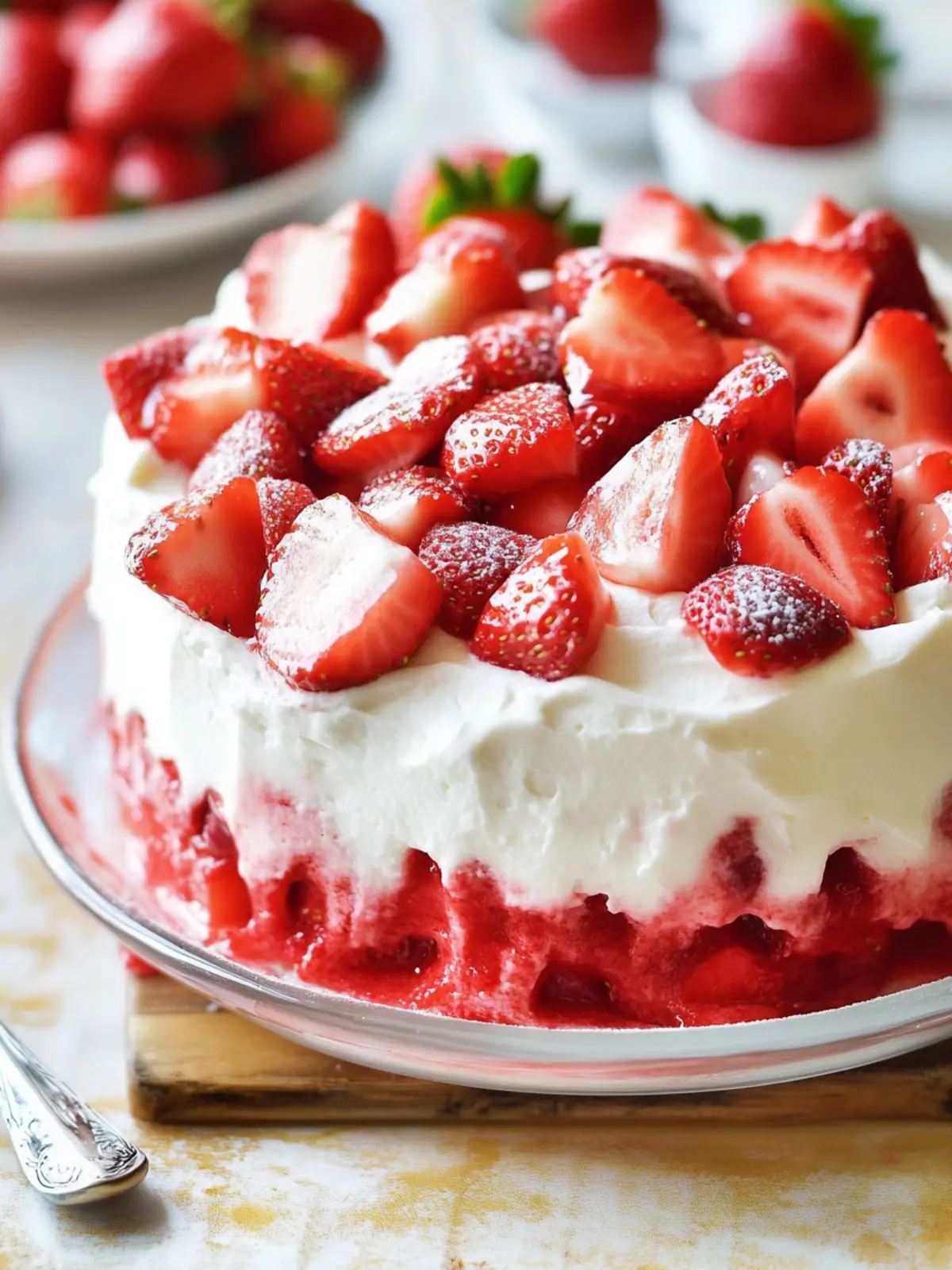 Strawberry Poke Cake