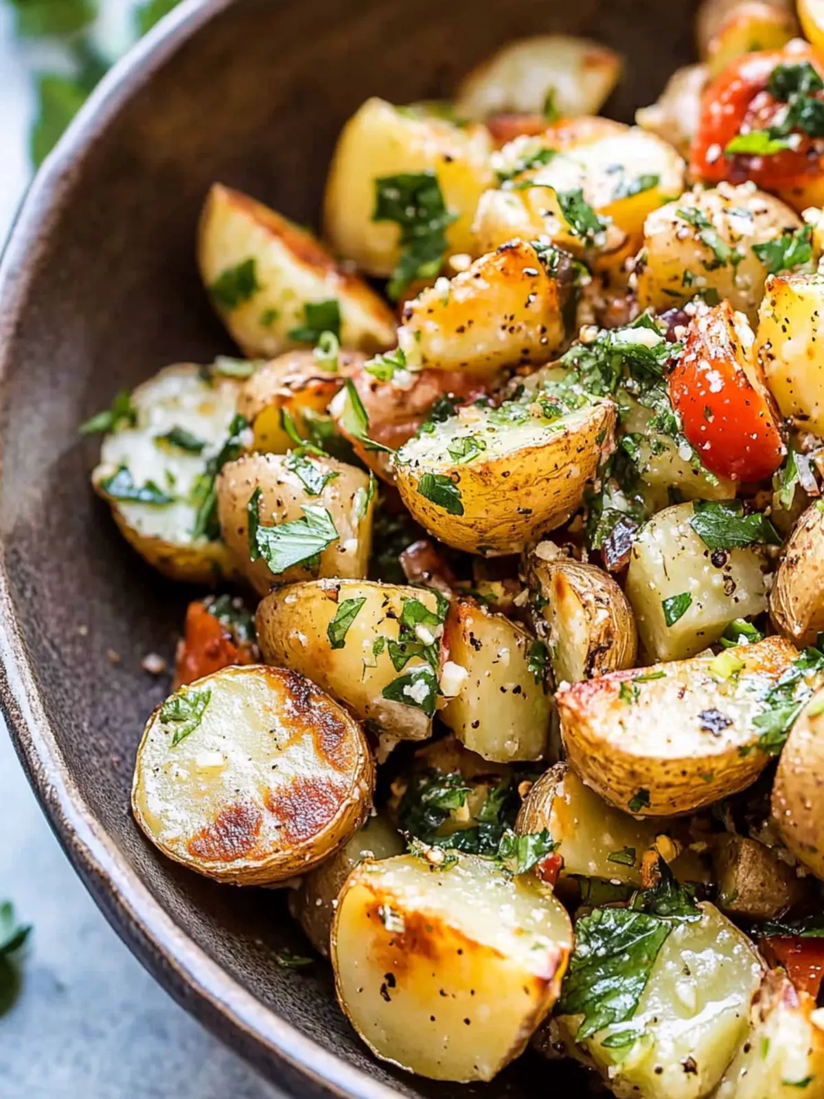 Best Roasted Potato Salad