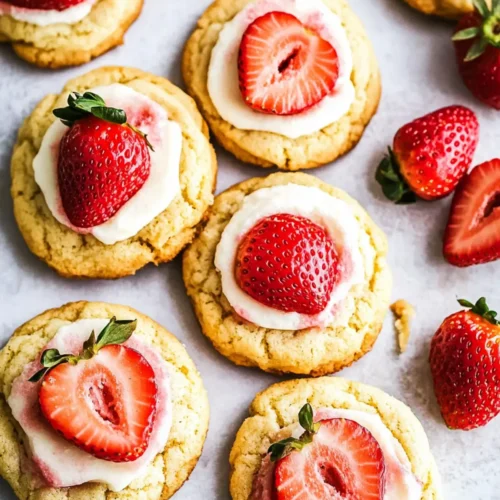 Strawberry Shortcake Cookies