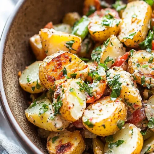 Best Roasted Potato Salad