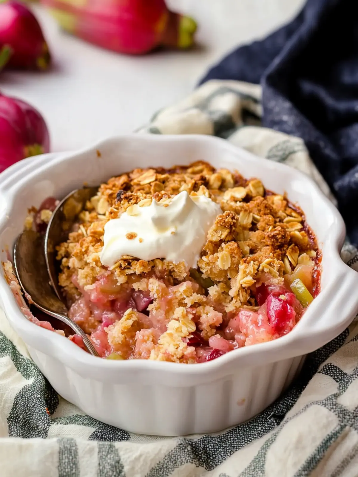 Rhubarb crisp recipe