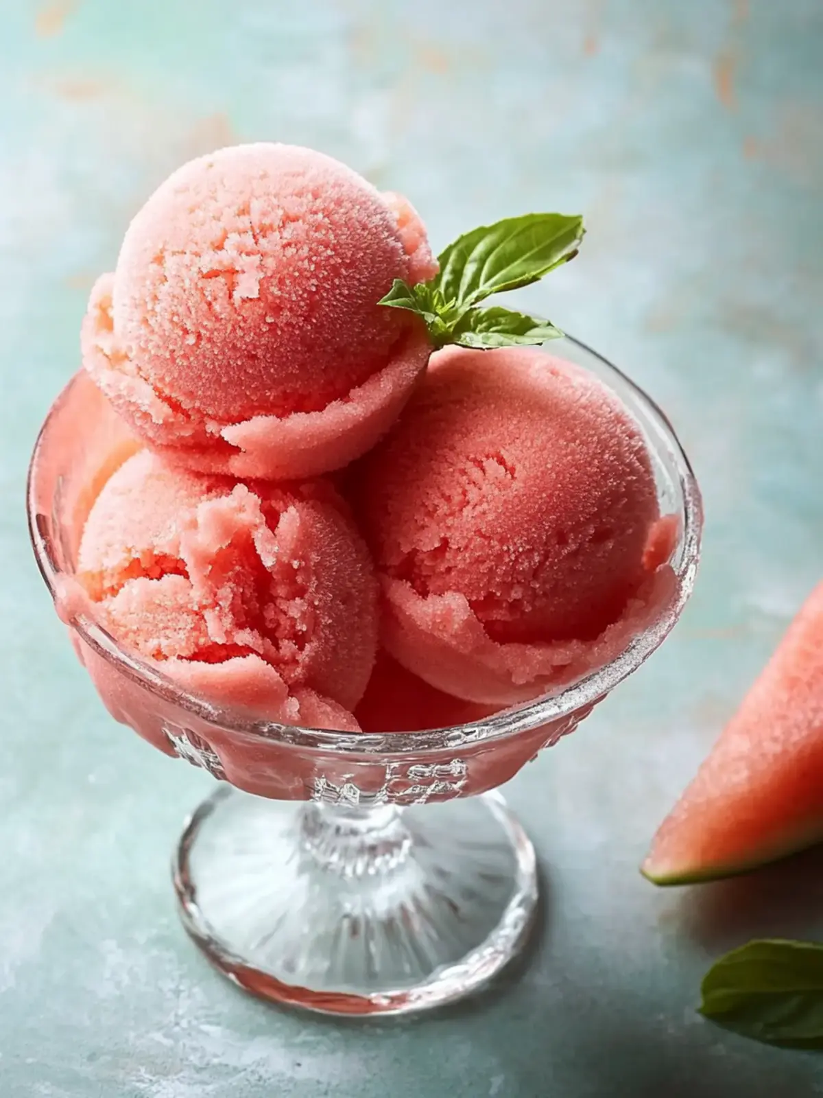 Watermelon sorbet recipe