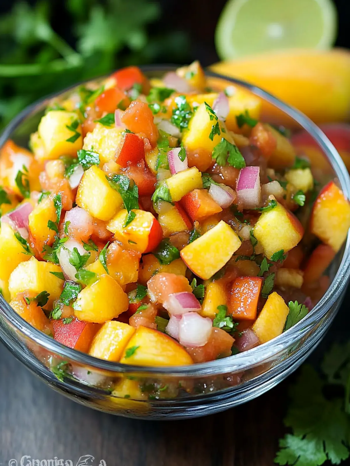 Peach salsa recipe